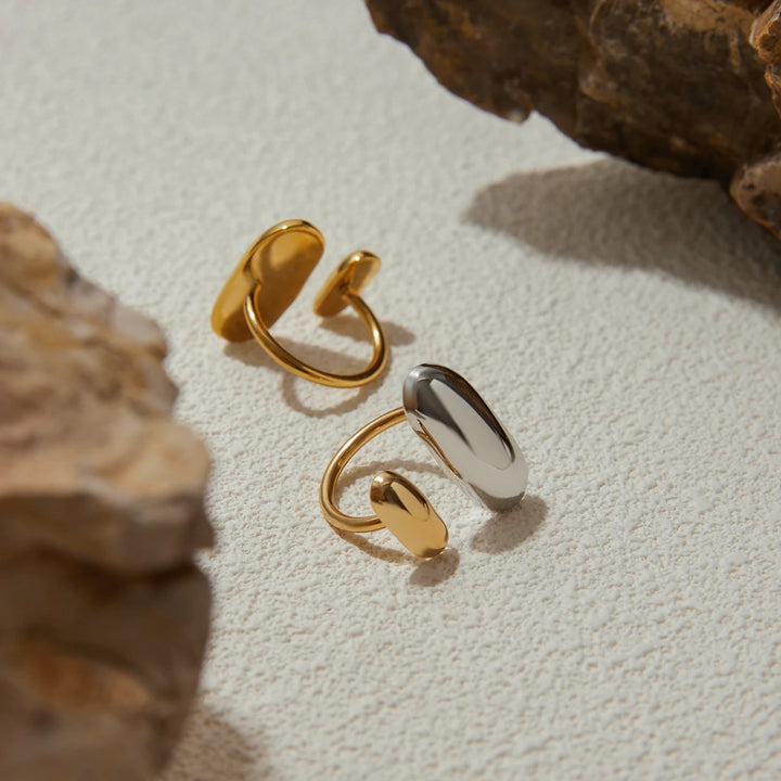 Duo Drop Ring
