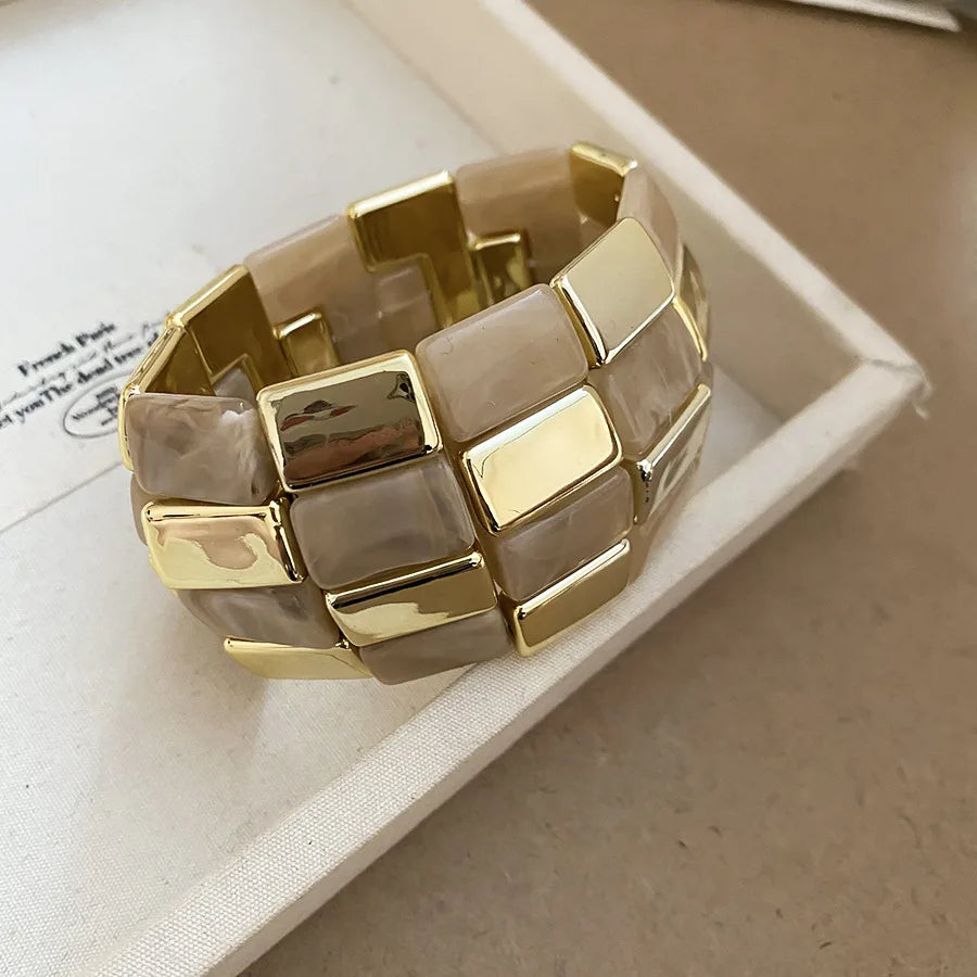 Mosaic Checker Bangle