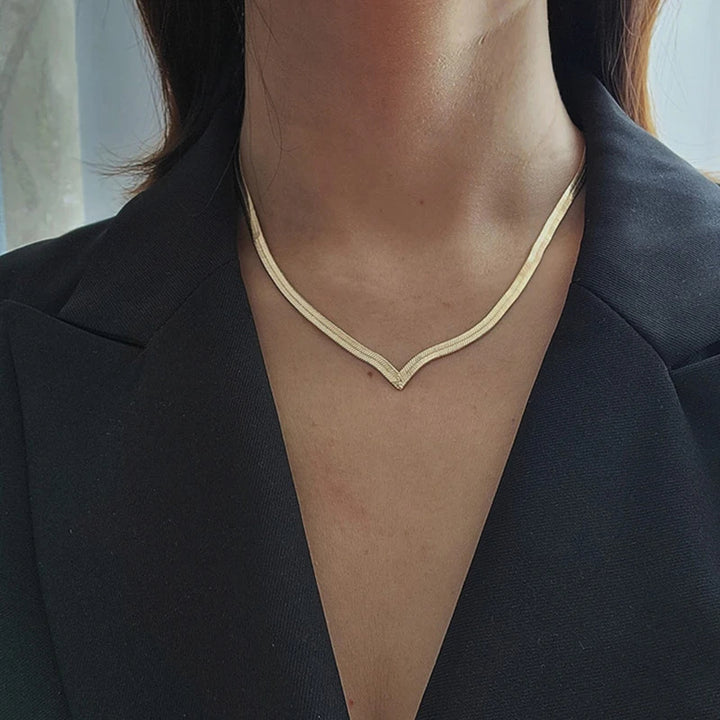 Velisse Snake Chain Necklace