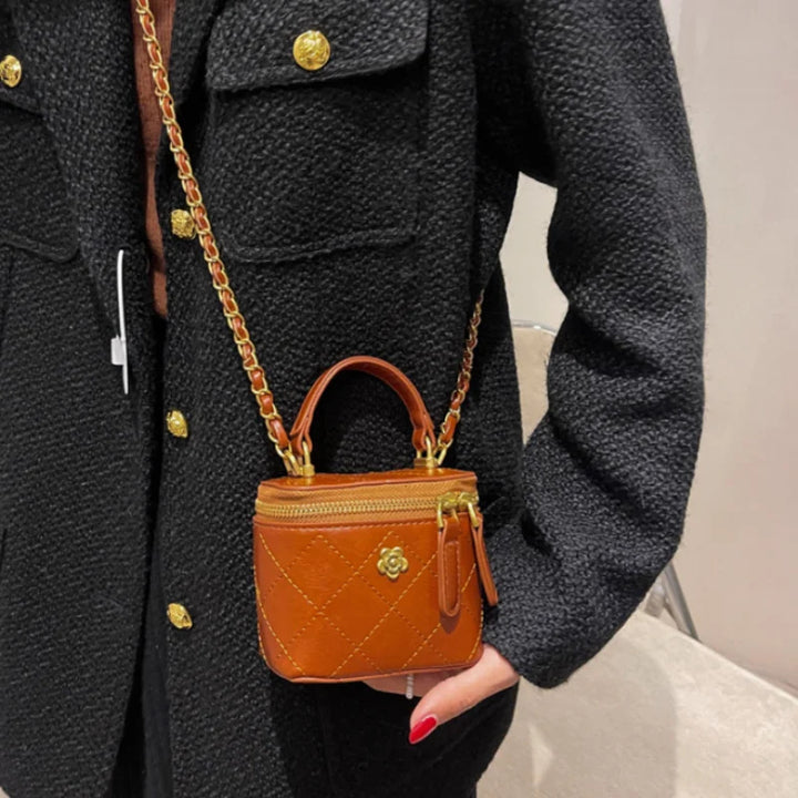 Bijou Quilted Trunk Bag