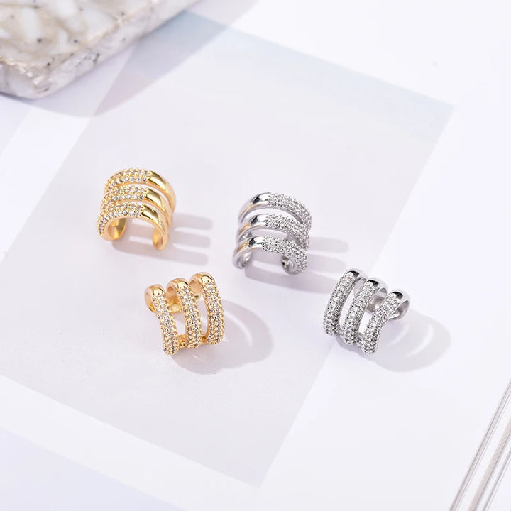 Triple Halo Ear Cuff