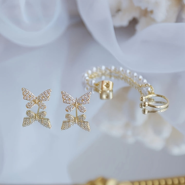 Flutter Chain Ear Cuff