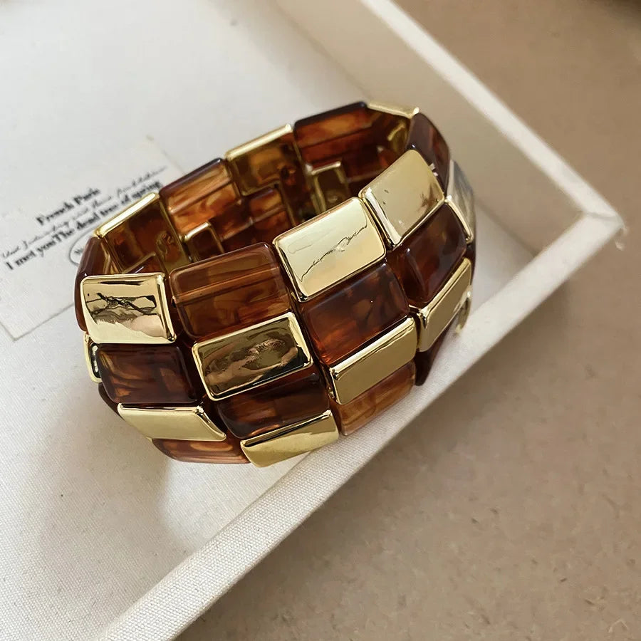 Mosaic Checker Bangle