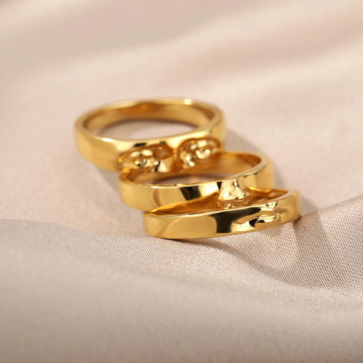 Facets Of You Ring Set