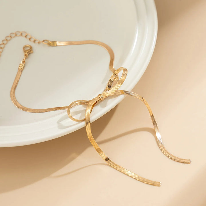 Dainty Tie Anklet