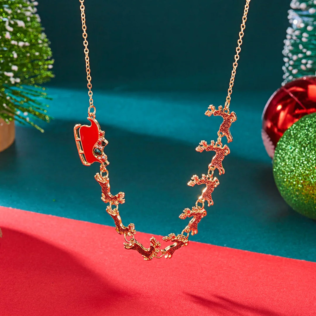 Merry Moments Charm Necklace