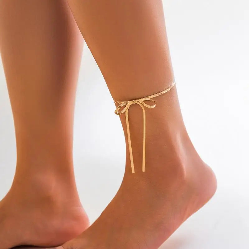 Dainty Tie Anklet