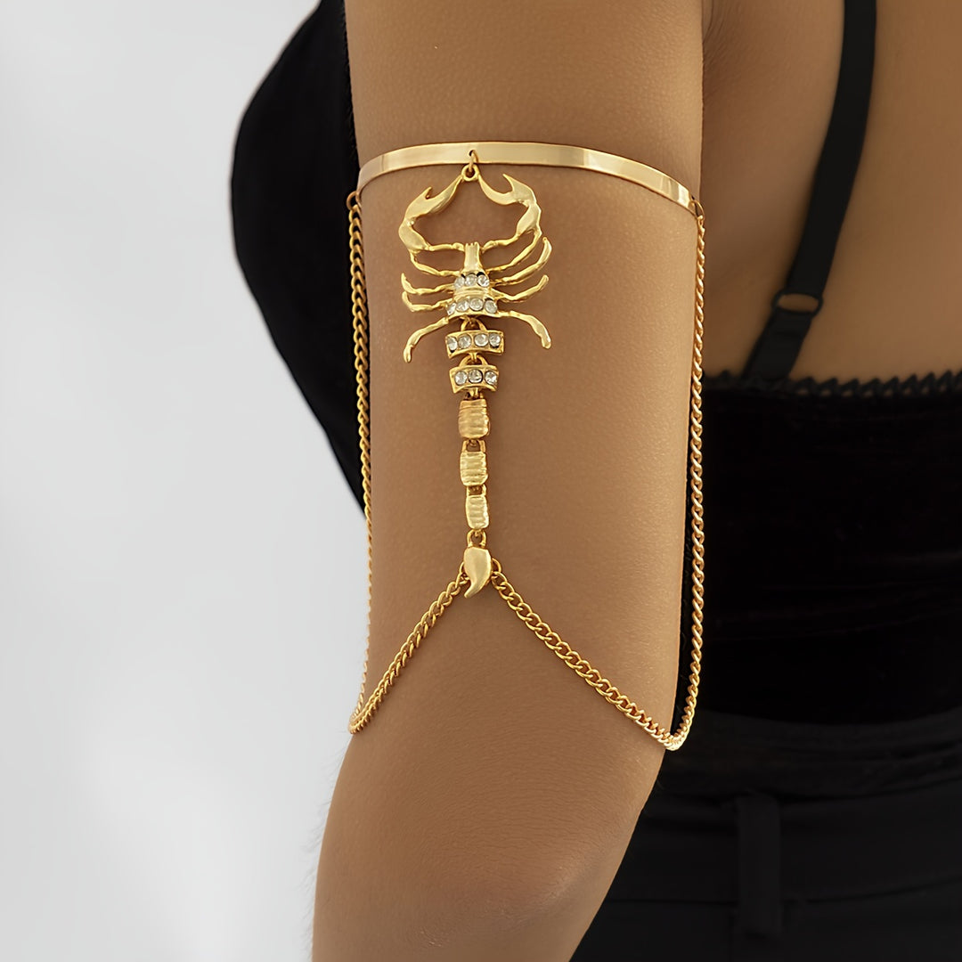 Scorpion Drape Arm Cuff