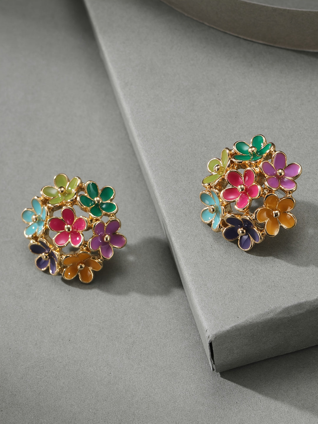 Wildflower Enamel Studs