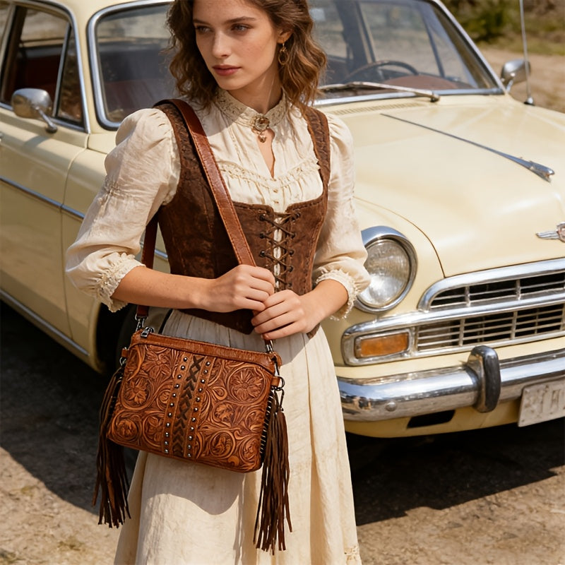 Rodeo Rose Crossbody Bag