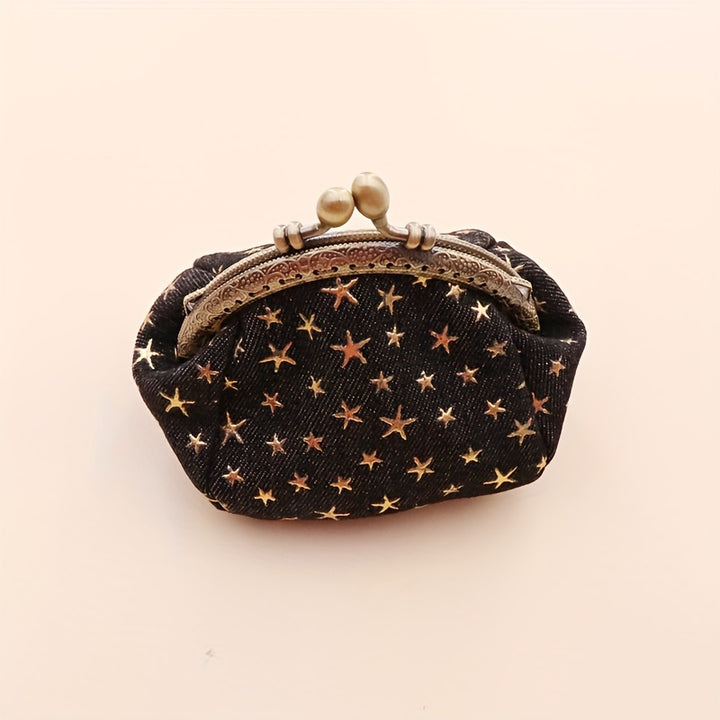 Starry Night Vintage Coin Purse