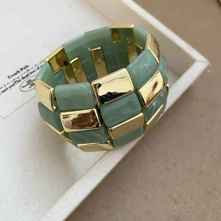 Mosaic Checker Bangle