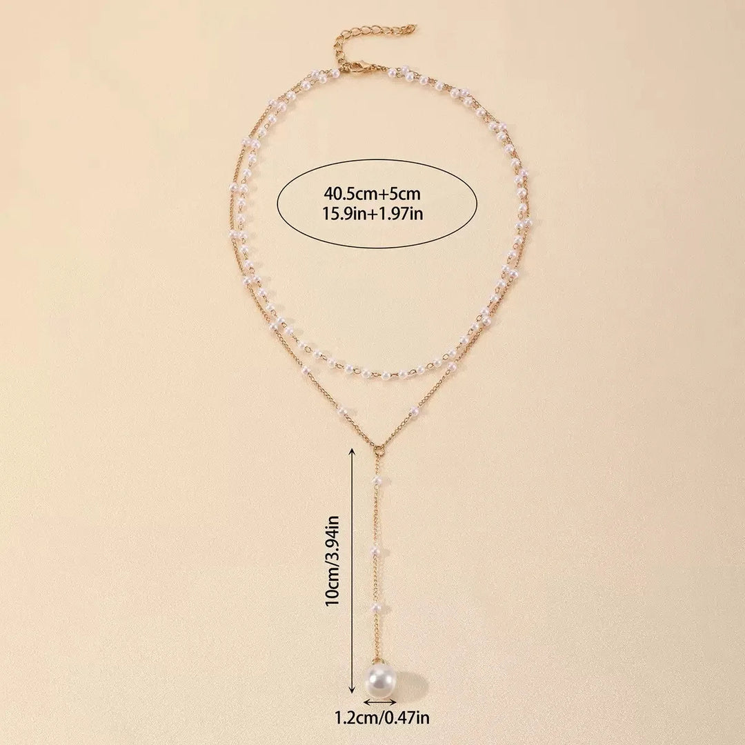 Cascade Pearl Necklace