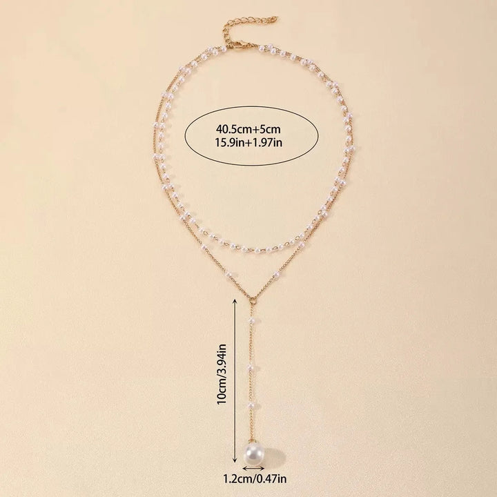 Cascade Pearl Necklace