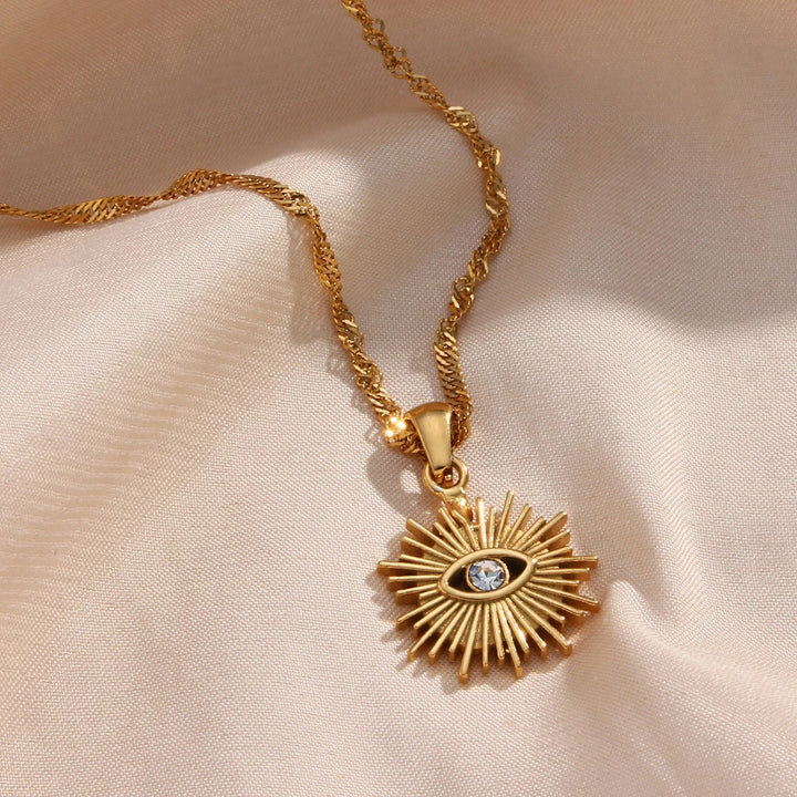 All Seeing Gold Ring