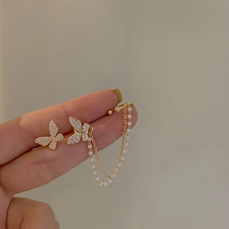 Flutter Chain Ear Cuff