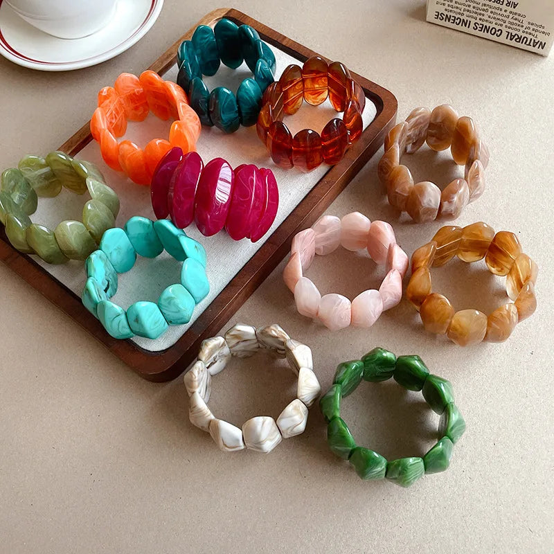Studio Block Lucite Bangle