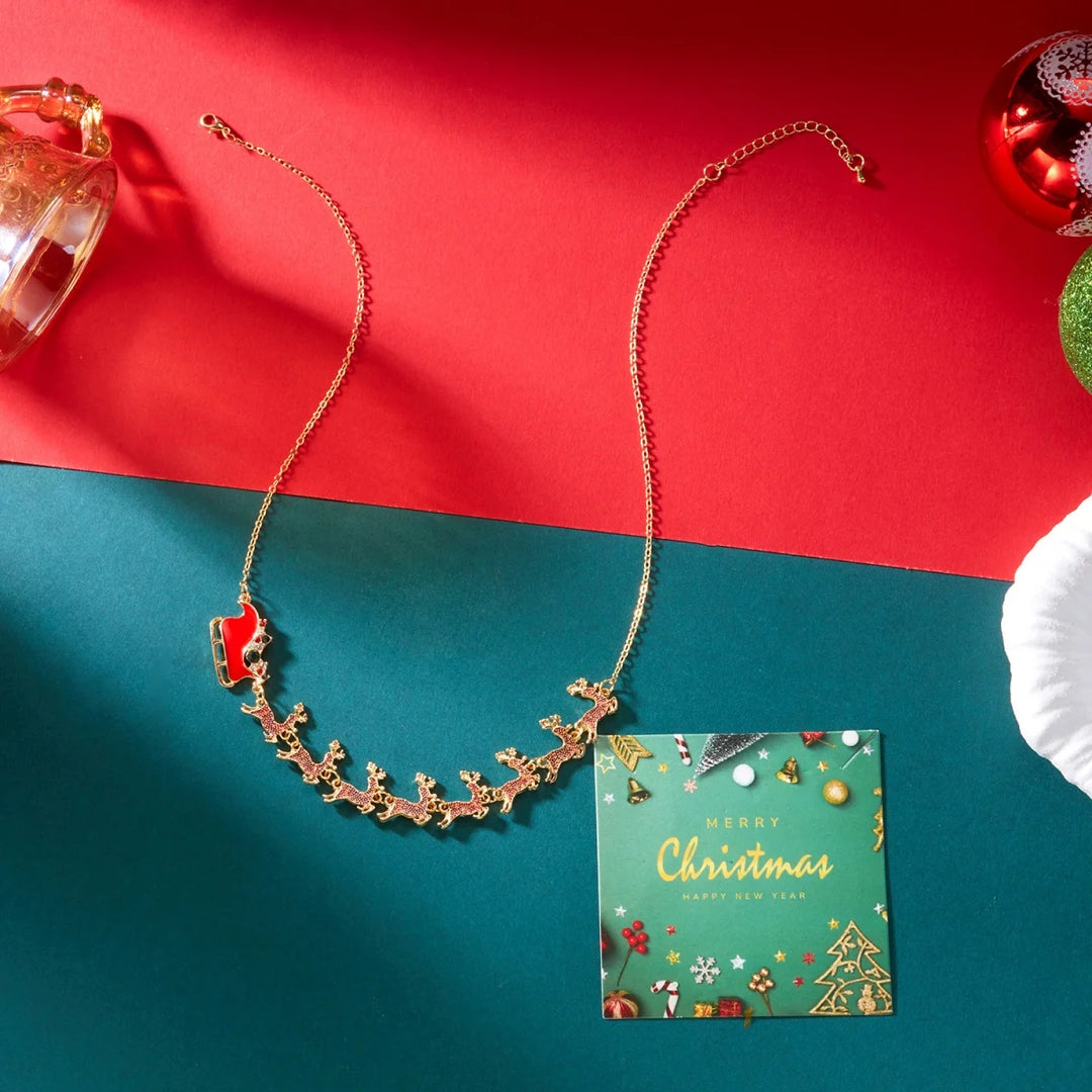 Merry Moments Charm Necklace