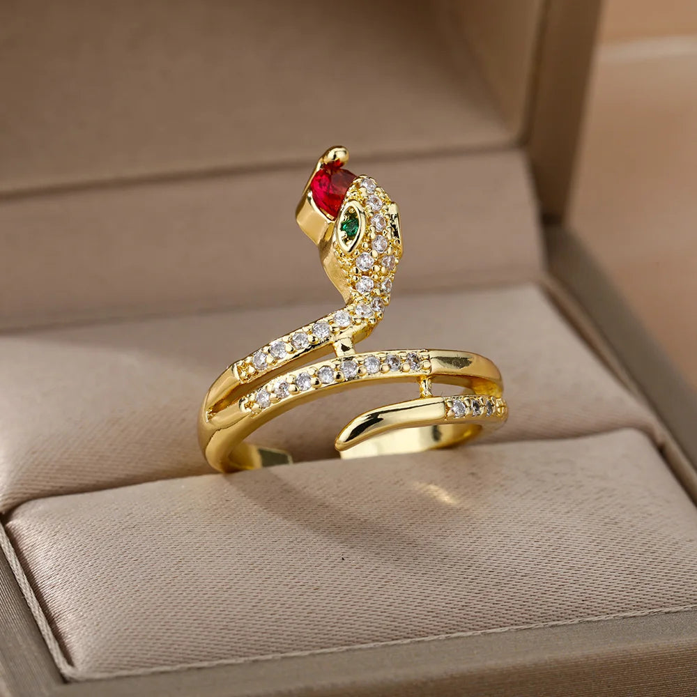 Coil Gem Ring