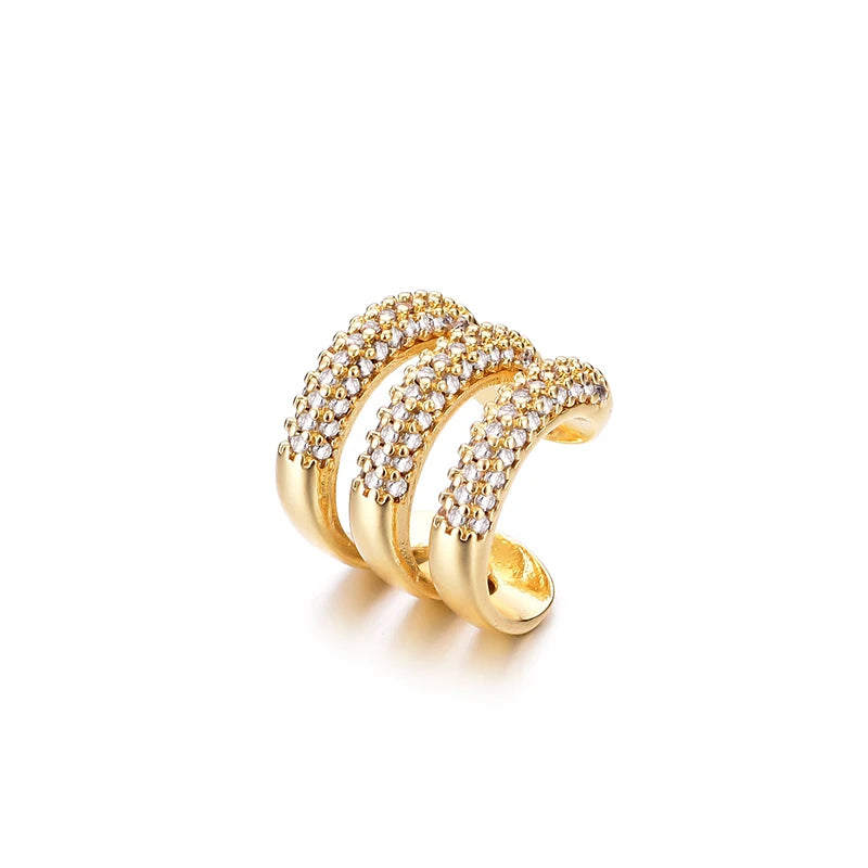 Triple Halo Ear Cuff