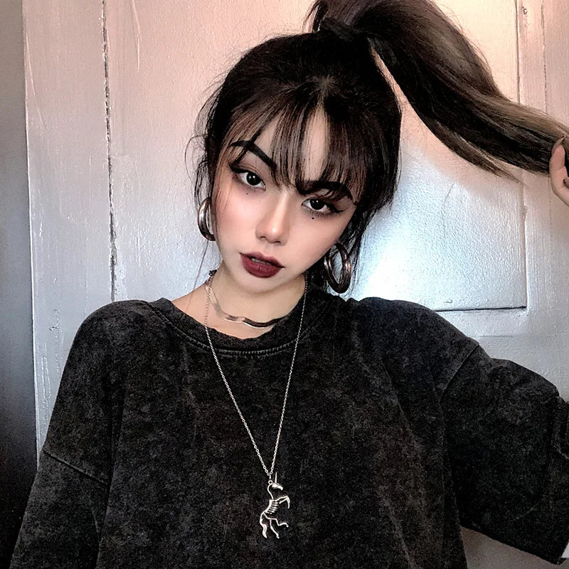 Bone Myth Unicorn Necklace