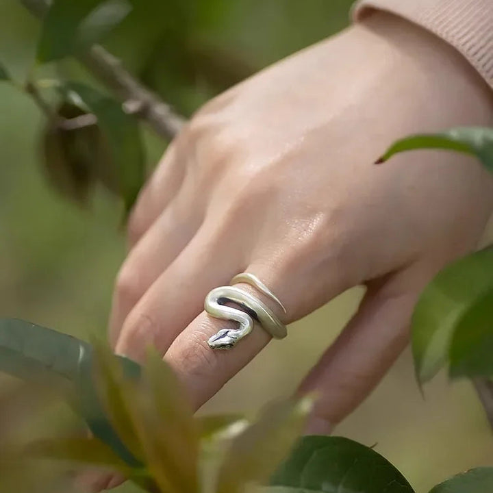 Silver Coil Ring