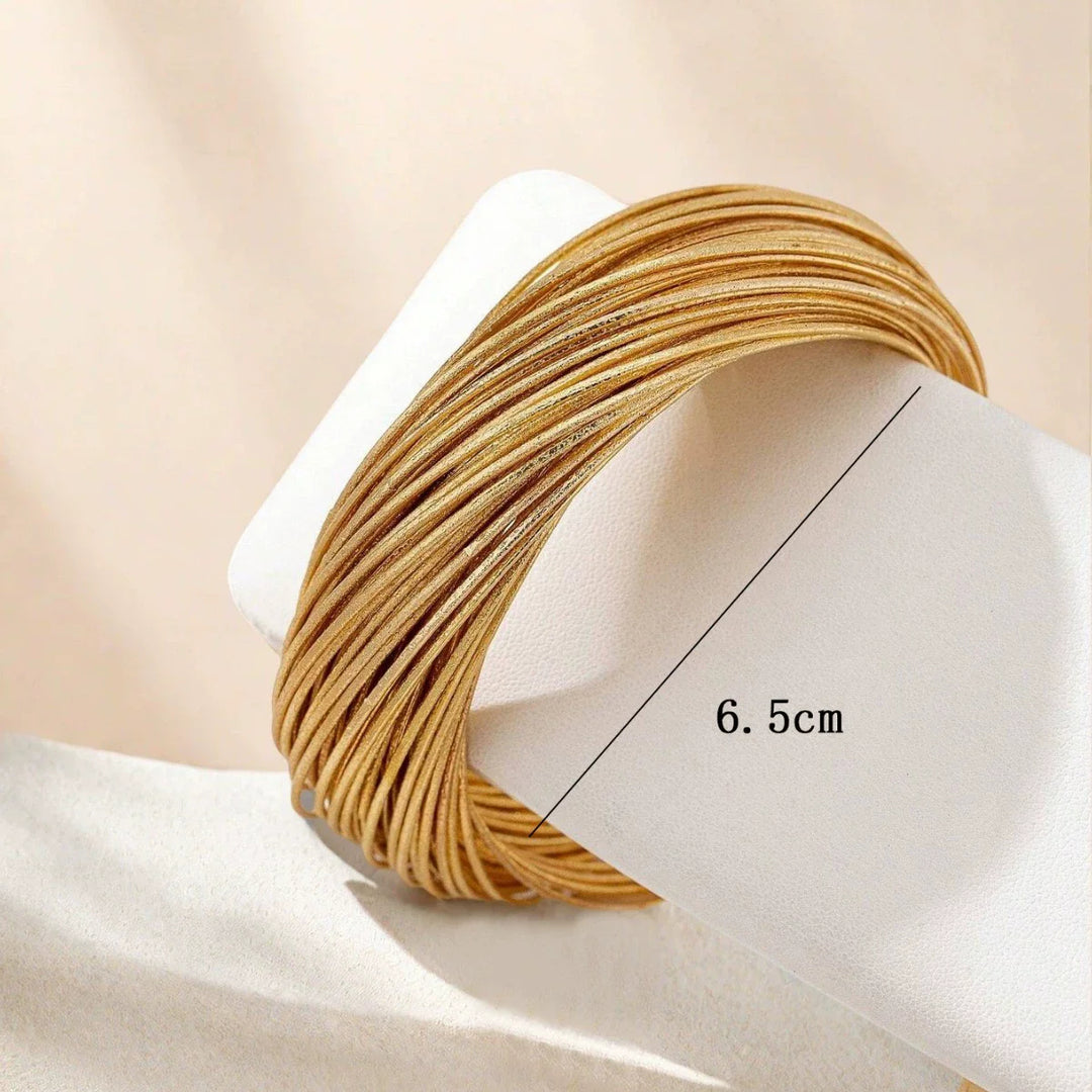 Halo Coil Bangle