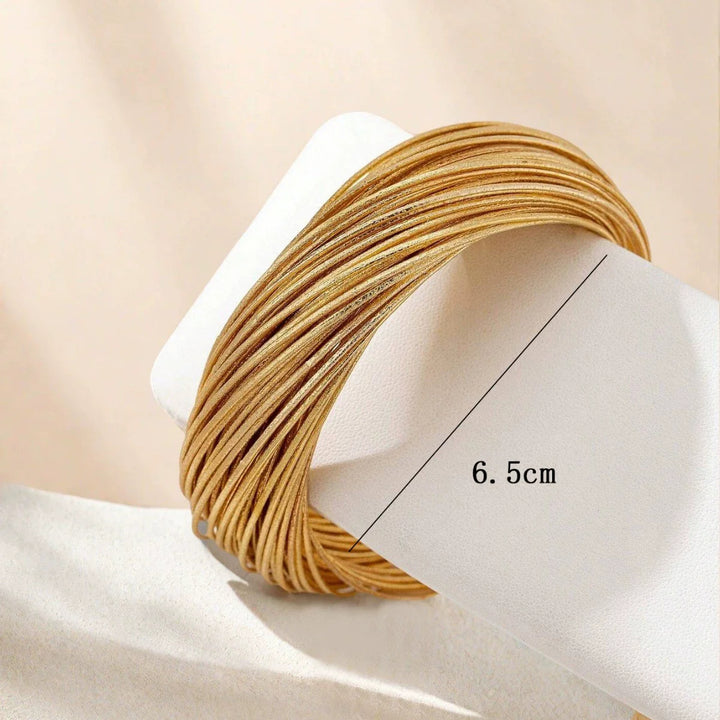Halo Coil Bangle
