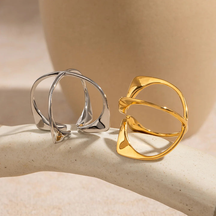Helix Orbit Ring