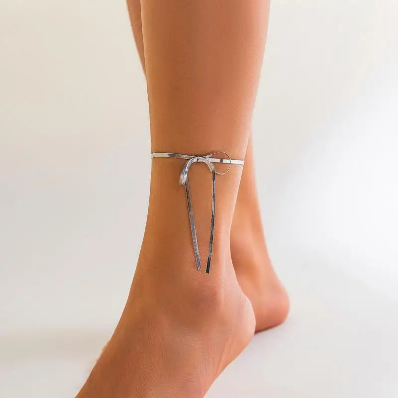 Dainty Tie Anklet