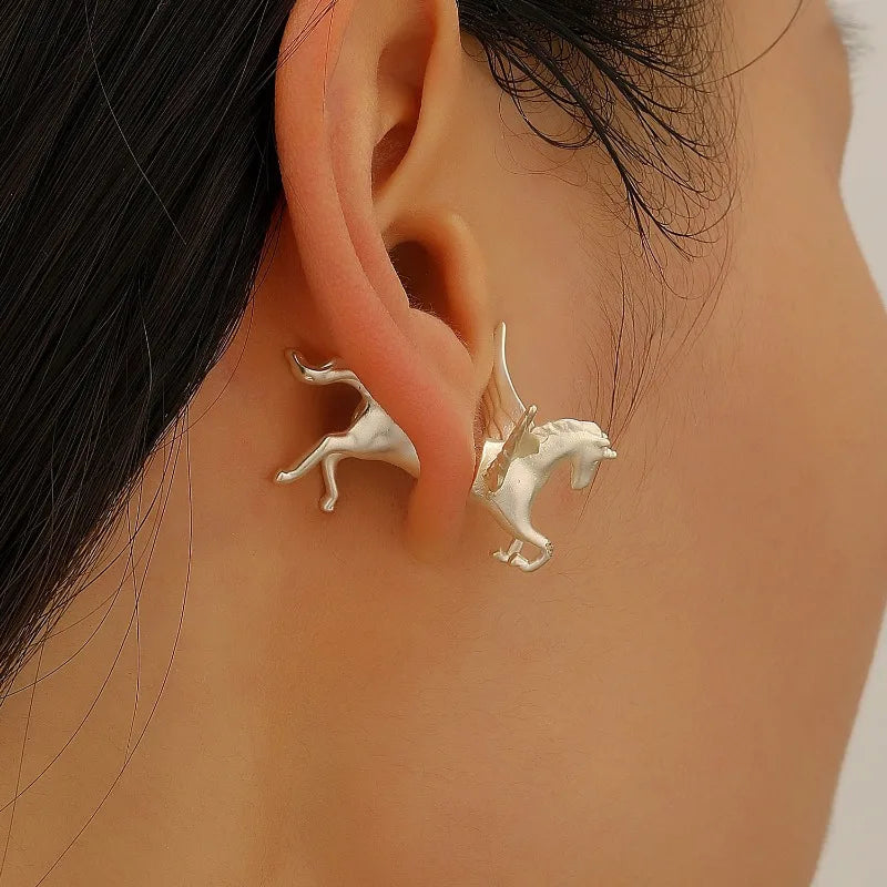 Starfall Unicorn Stud Earrings