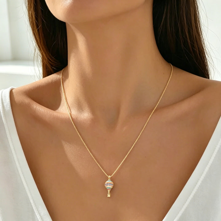 Wanderlust Balloon Necklace