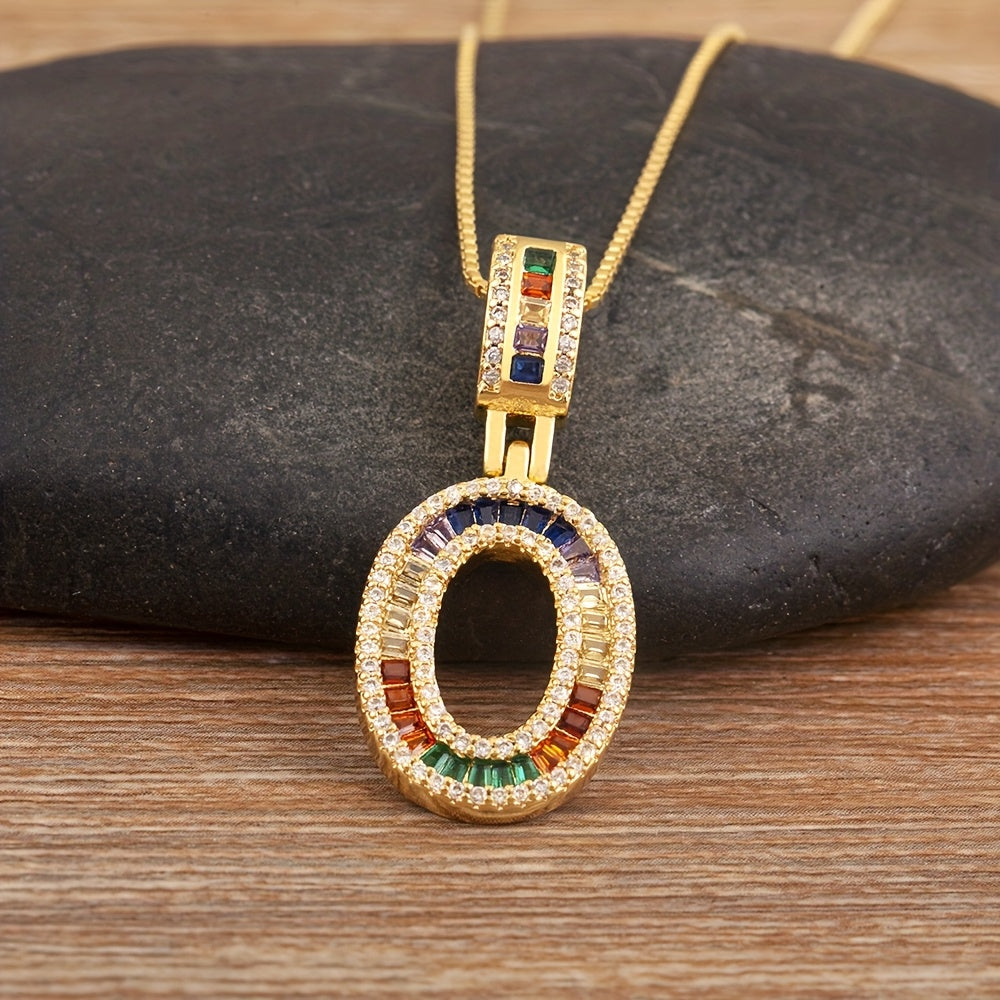 Prism Initial Necklace