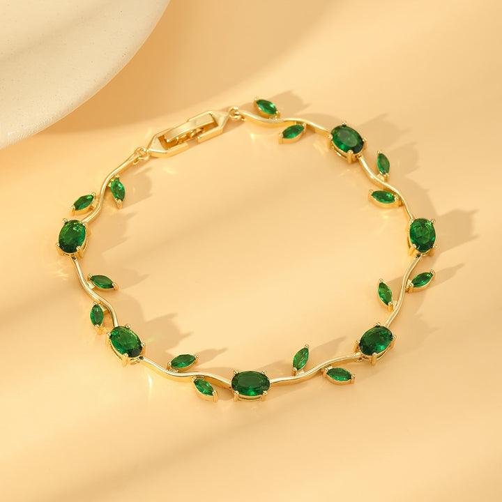 Rosette Vine Tennis Bracelet