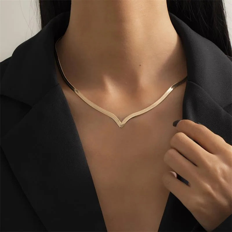 Velisse Snake Chain Necklace