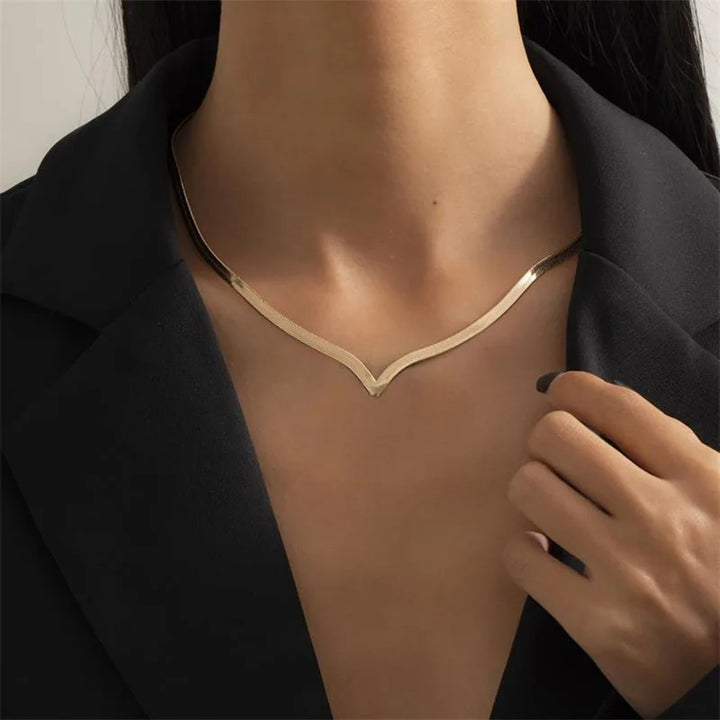 Velisse Snake Chain Necklace