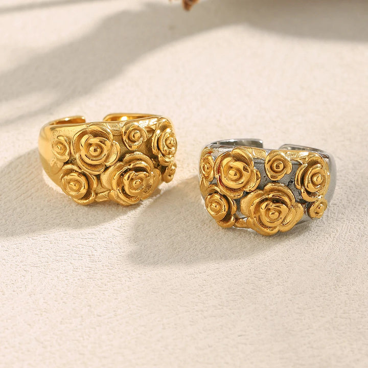 Rosette Bouquet Ring