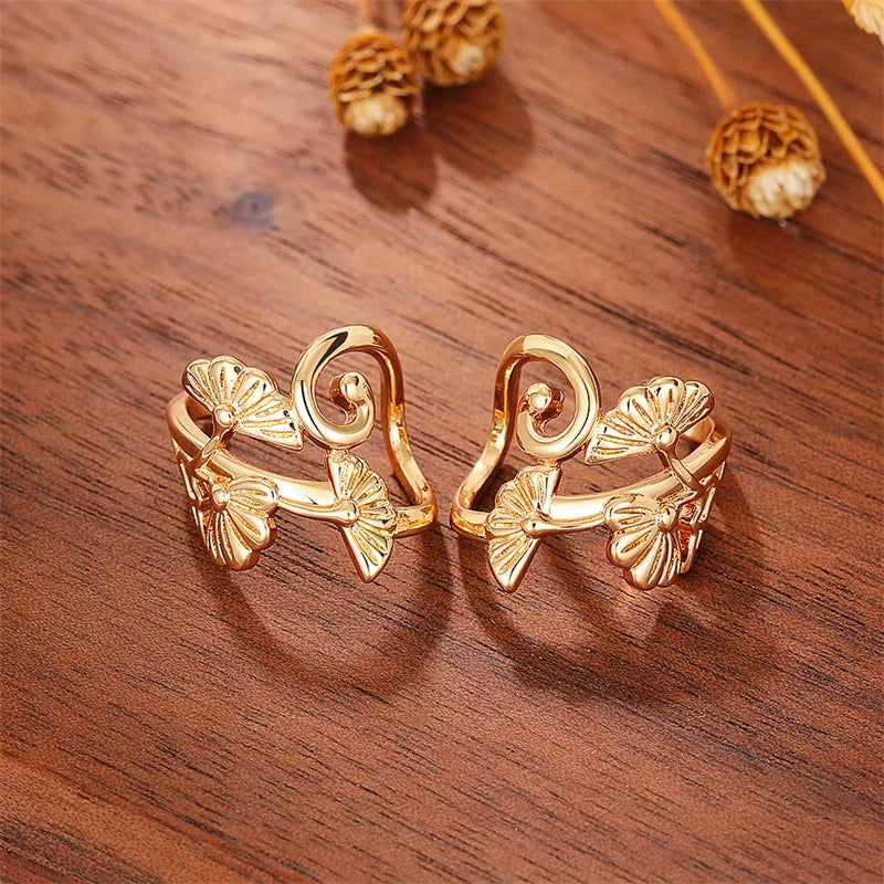 Mistral Leaf Ear Cuff
