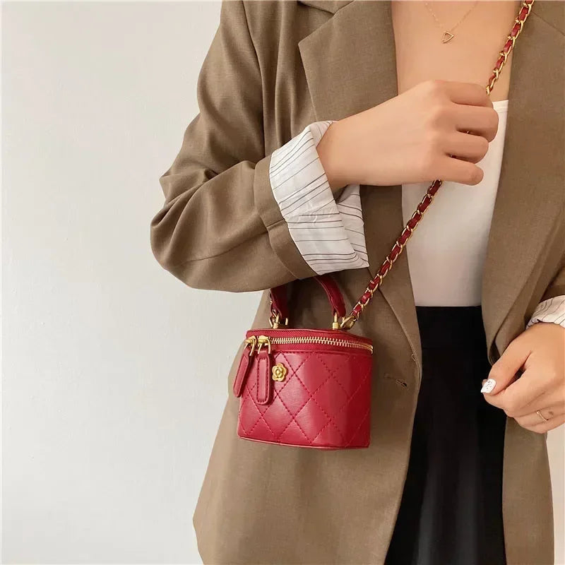 Bijou Quilted Trunk Bag