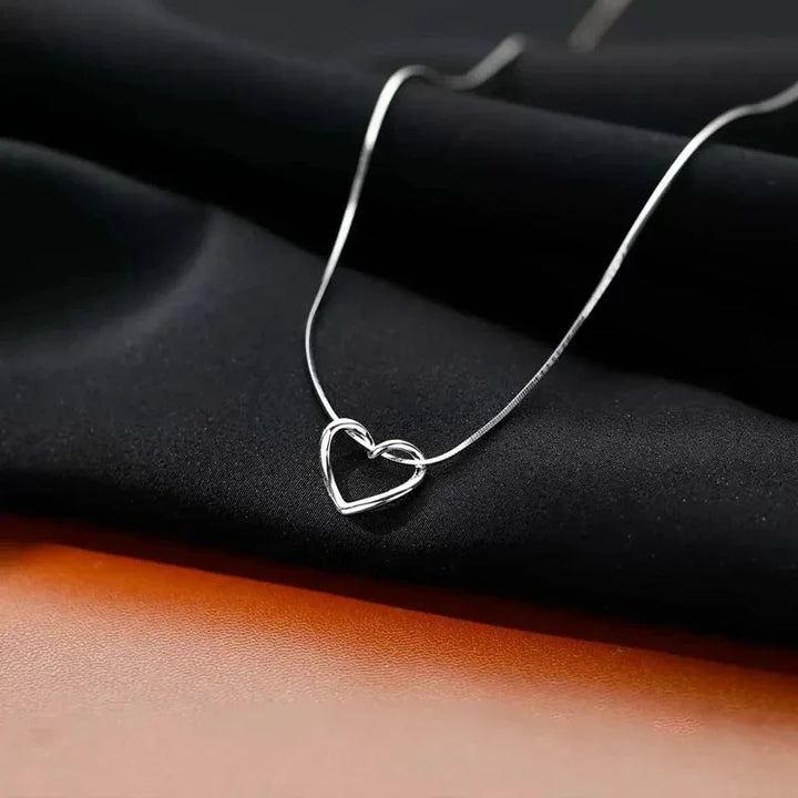 Hollow Hearts Necklace