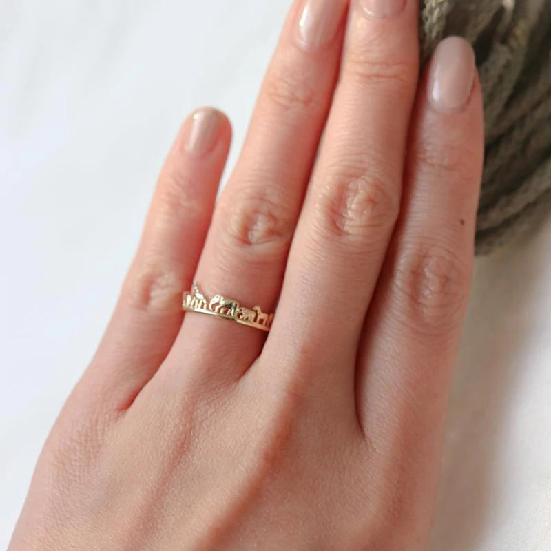 Safari Circle Ring