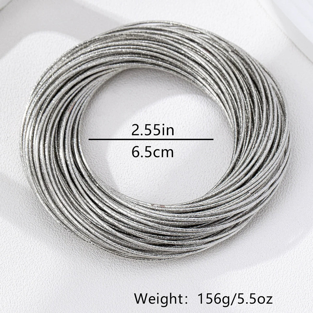 Halo Coil Bangle