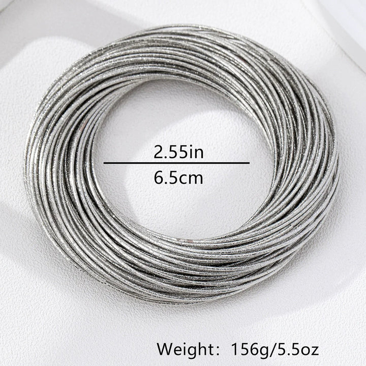 Halo Coil Bangle