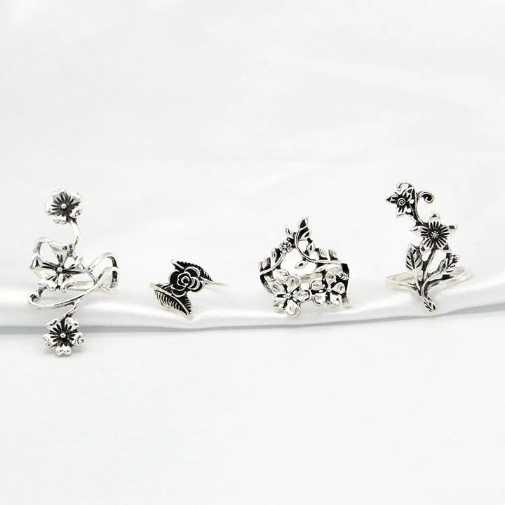 Enchanted Floral Ring Set