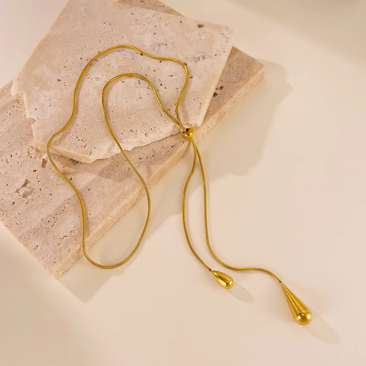 Cascade Drop Necklace