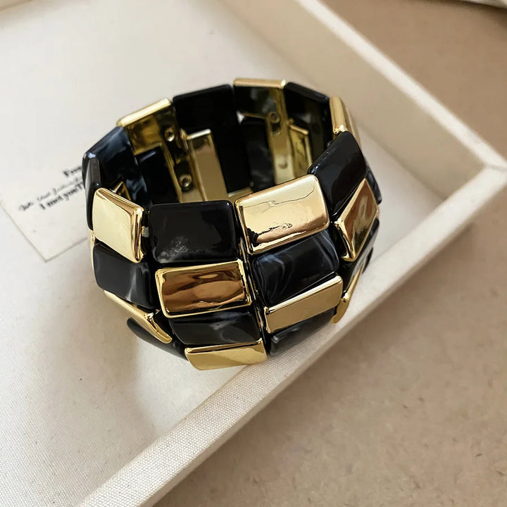 Mosaic Checker Bangle