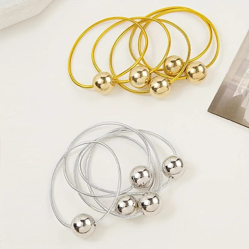 Disco Orb Hair Elastic Set