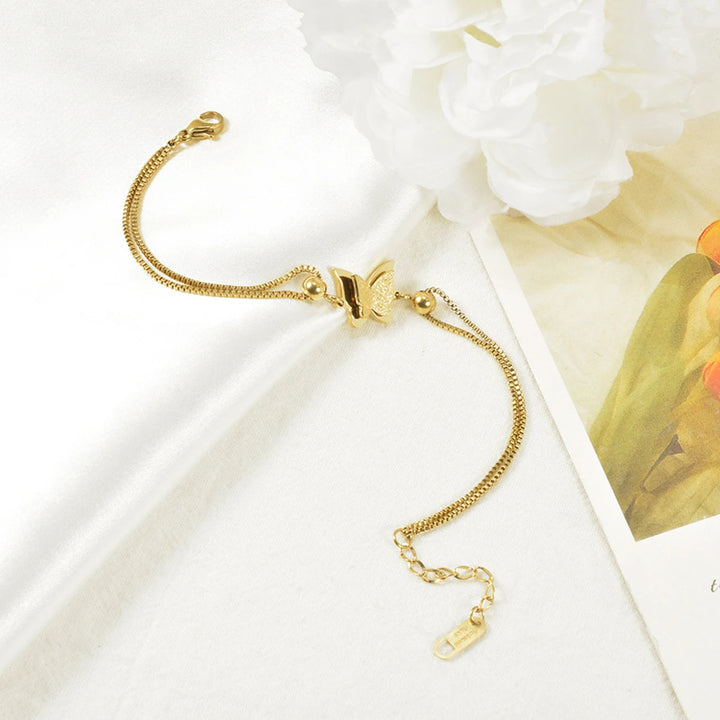 Flutter Double Chain Anklet