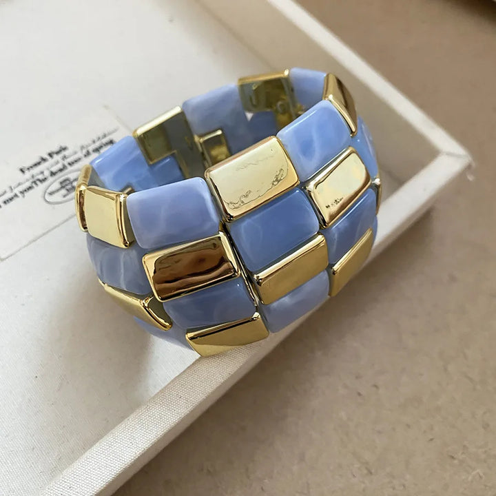 Mosaic Checker Bangle