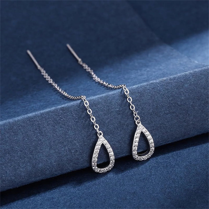 Dew Drop Pavé Earrings